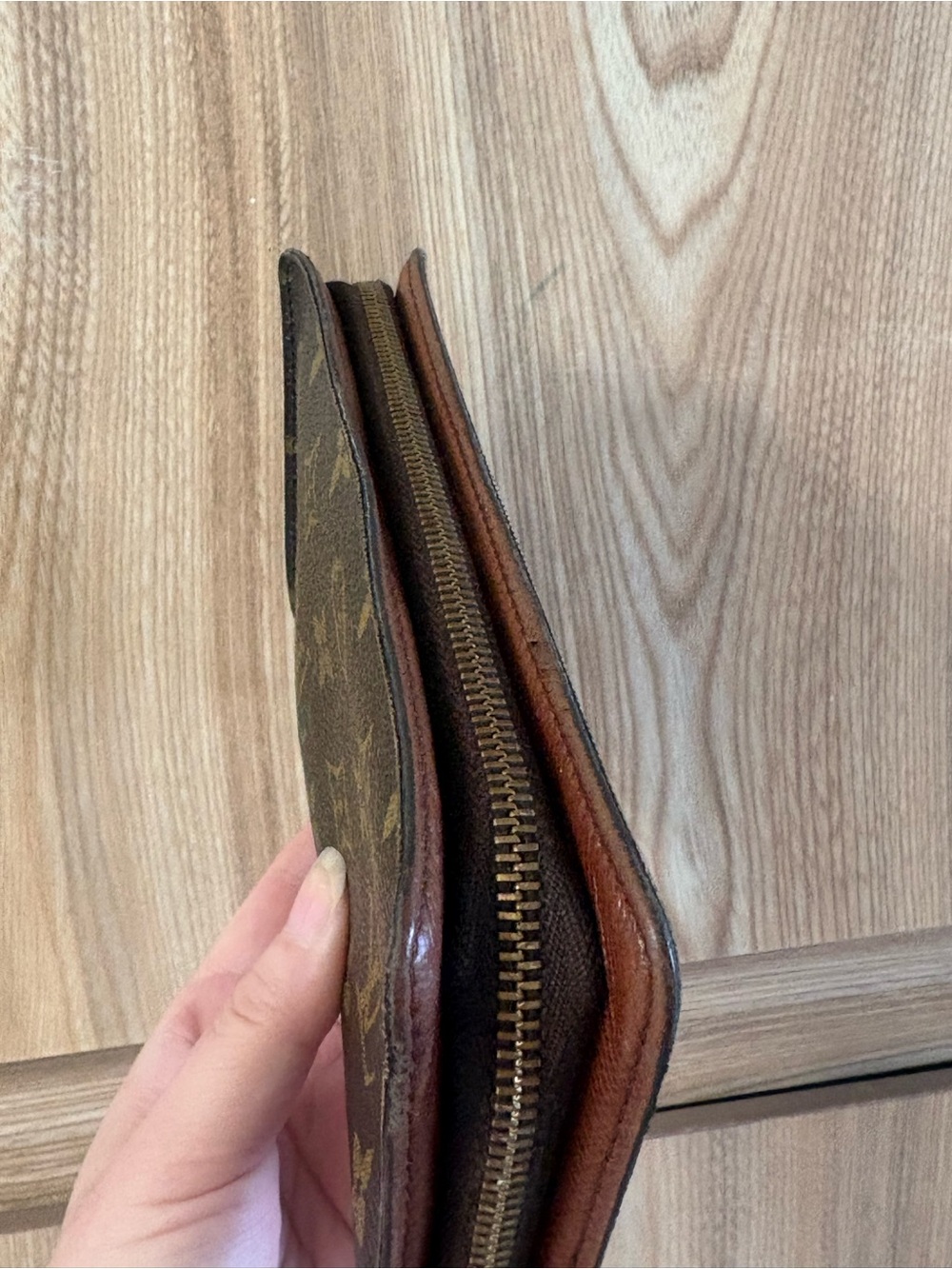 Auth Louis Vuitton monogram zippy wallet - Picture 5 of 13
